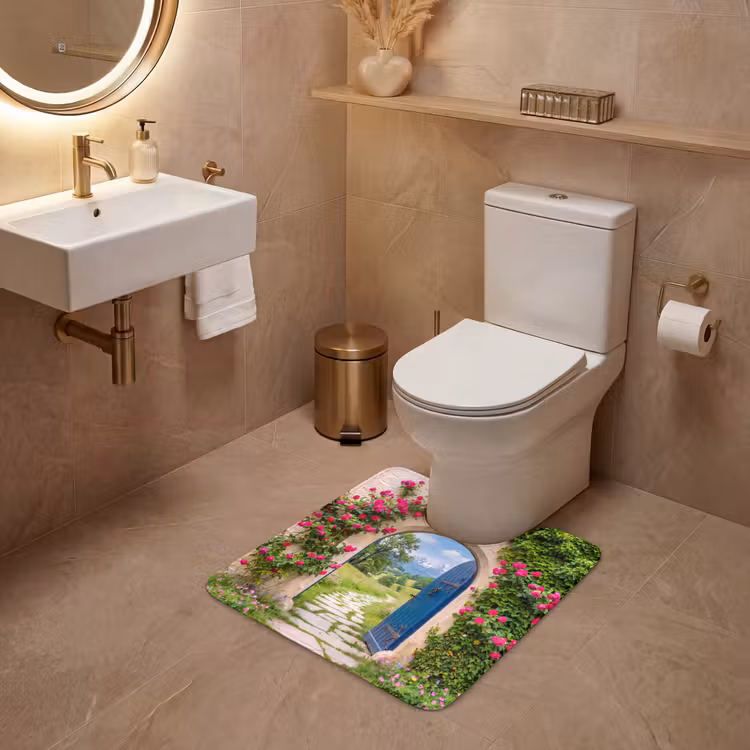 WC Mat - Boog - Landschap - Natuur — 3