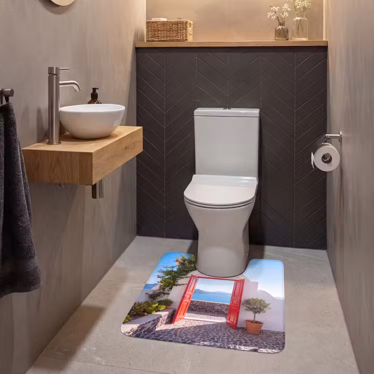 WC Mat - Deur - Zee - Natuur — 2