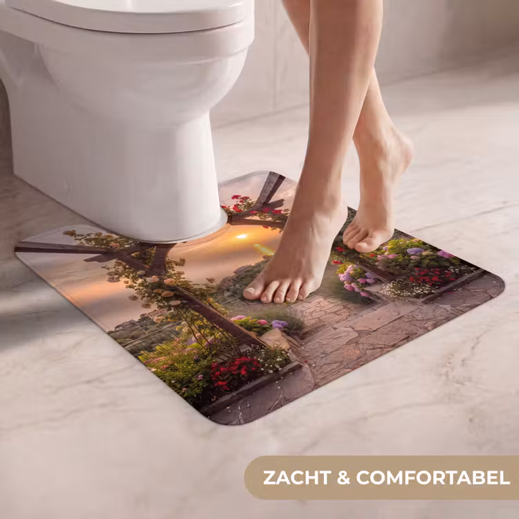 WC Mat - Pergola - Zee - Zonsondergang — 5