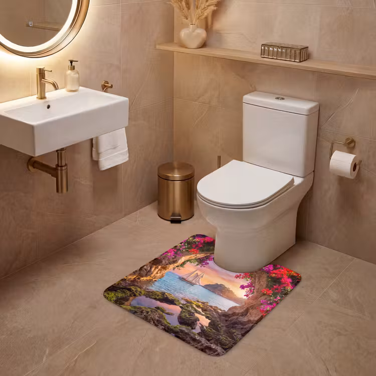 WC Mat - Zeilboot - Kust - Natuur — 3