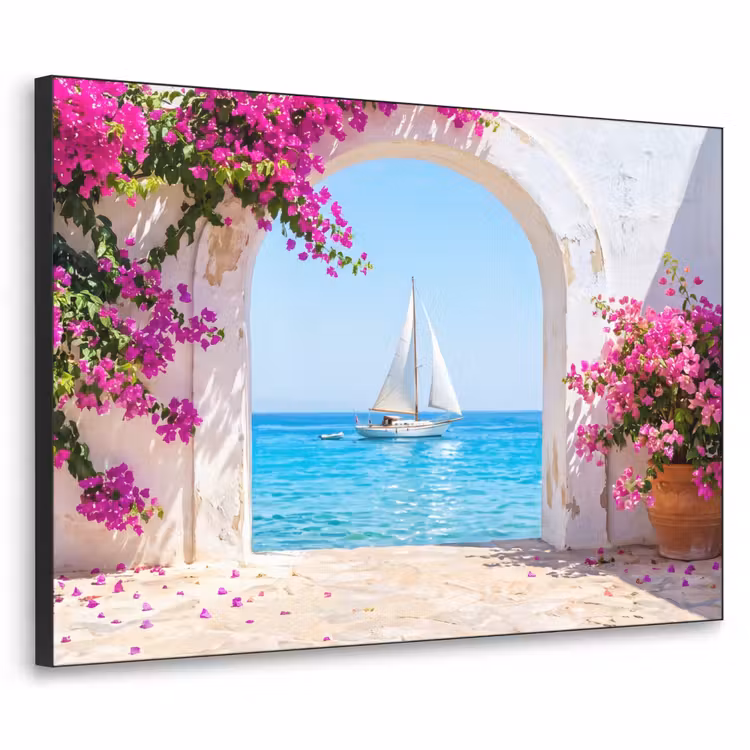 Art frame - Bloemen - Zee - Zomer — 1