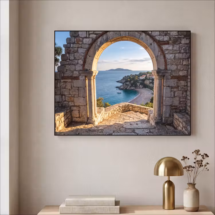 Art frame - Boog - Kust - Natuur — 5