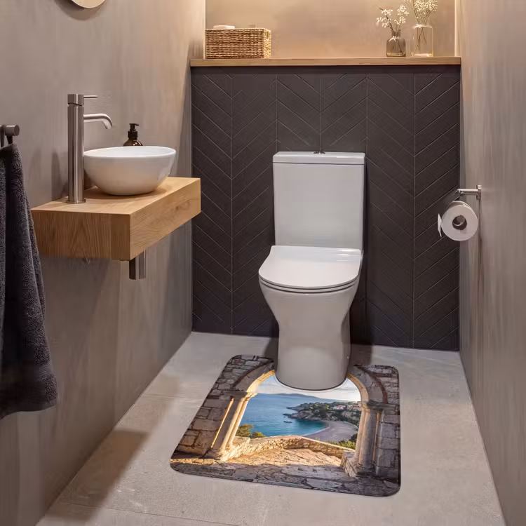 WC Mat - Boog - Kust - Natuur — 2