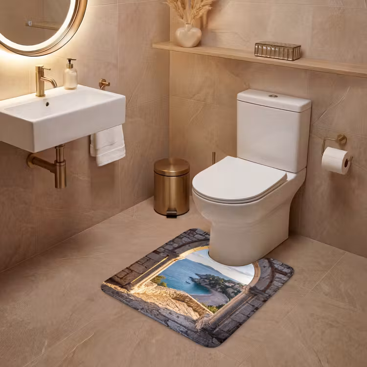 WC Mat - Boog - Kust - Natuur — 3