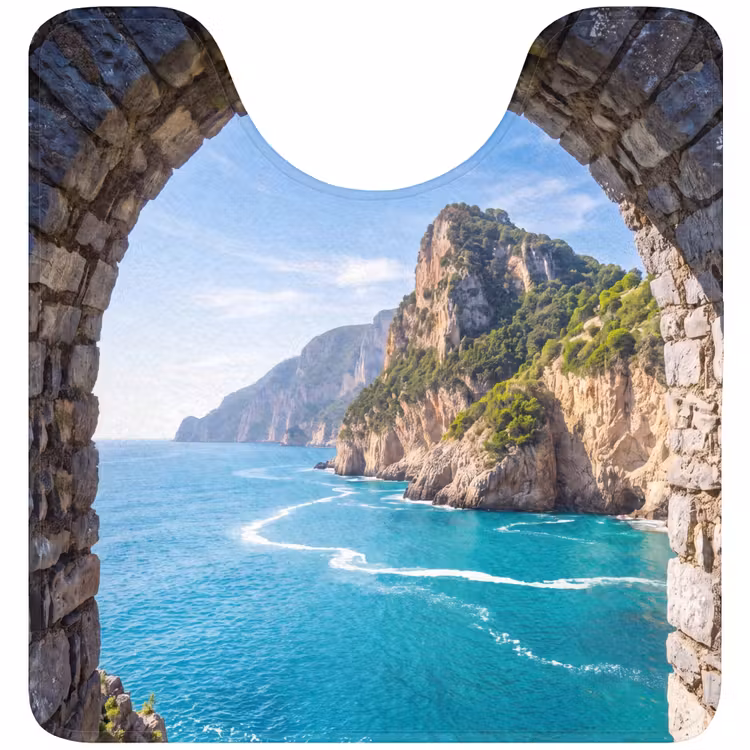 WC Mat - Boog - Zee - Natuur — 1