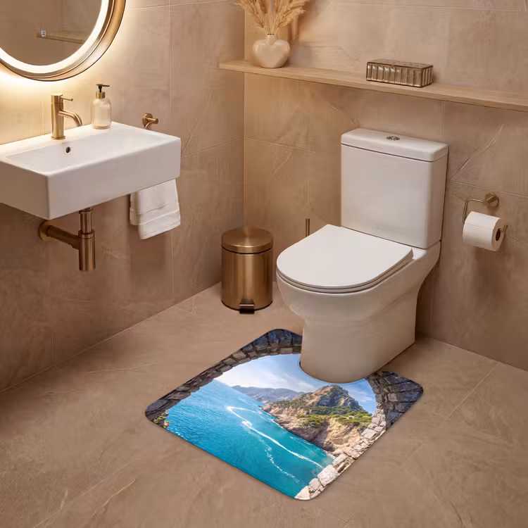 WC Mat - Boog - Zee - Natuur — 3