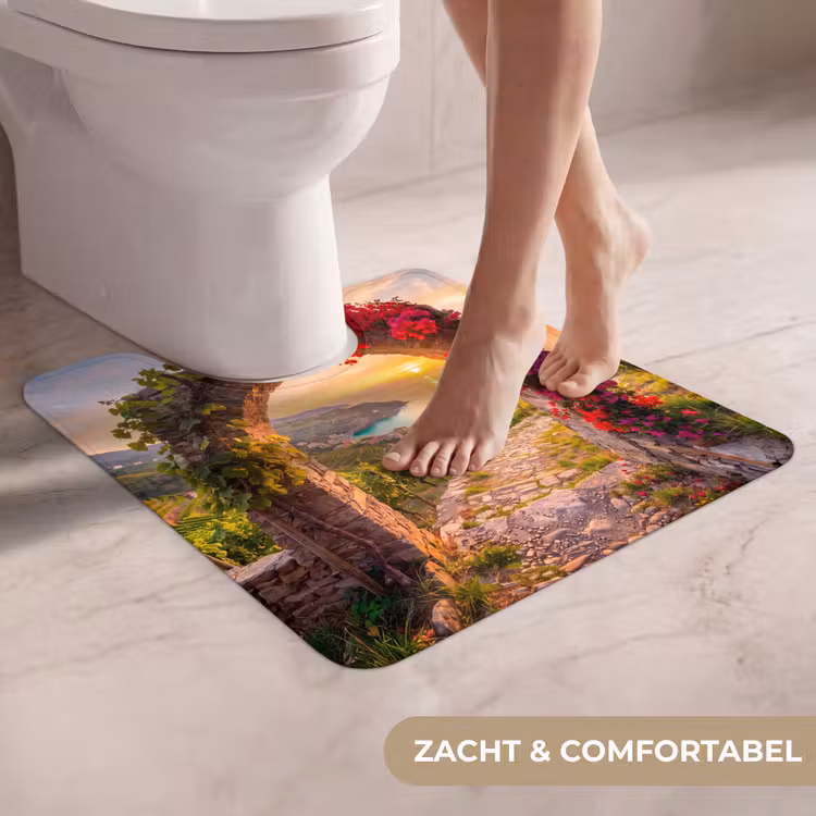WC Mat - Boog - Zonsondergang - Kust — 5