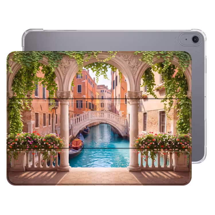 iPad hoes - Gracht - Stad - Architectuur — 1