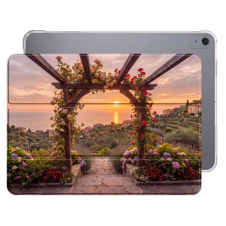 iPad hoes - Pergola - Zee - Zonsondergang — 1