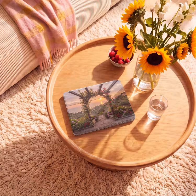 iPad hoes - Pergola - Zee - Zonsondergang — 2