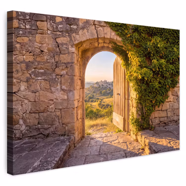 Buiten canvas - Architectuur - Landschap - Zonlicht — 1