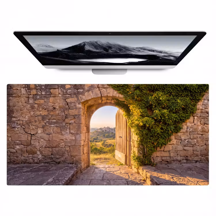 Bureau onderlegger - Architectuur - Landschap - Zonlicht — 1