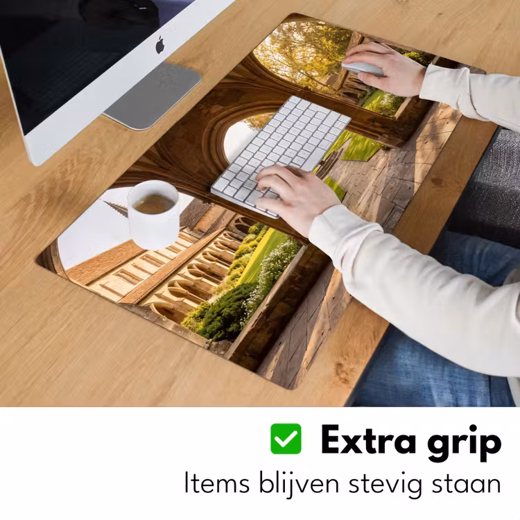 Bureau onderlegger - Architectuur - Tuin - Fontein — 6