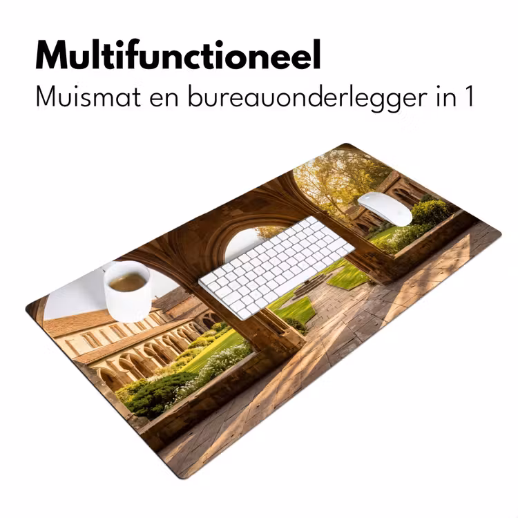 Bureau onderlegger - Architectuur - Tuin - Fontein — 7