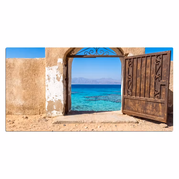 Bureau onderlegger - Poort - Zee - Natuur — 2