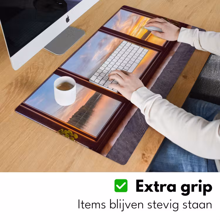 Bureau onderlegger - Raam - Meer - Natuur — 6