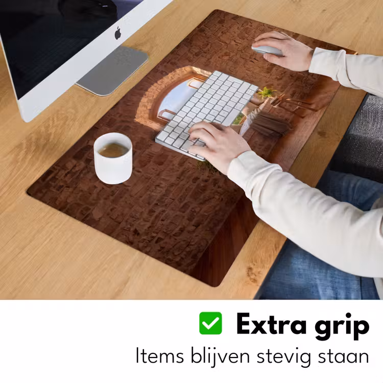 Bureau onderlegger - Vensterbank - Uitzicht - Natuur — 6