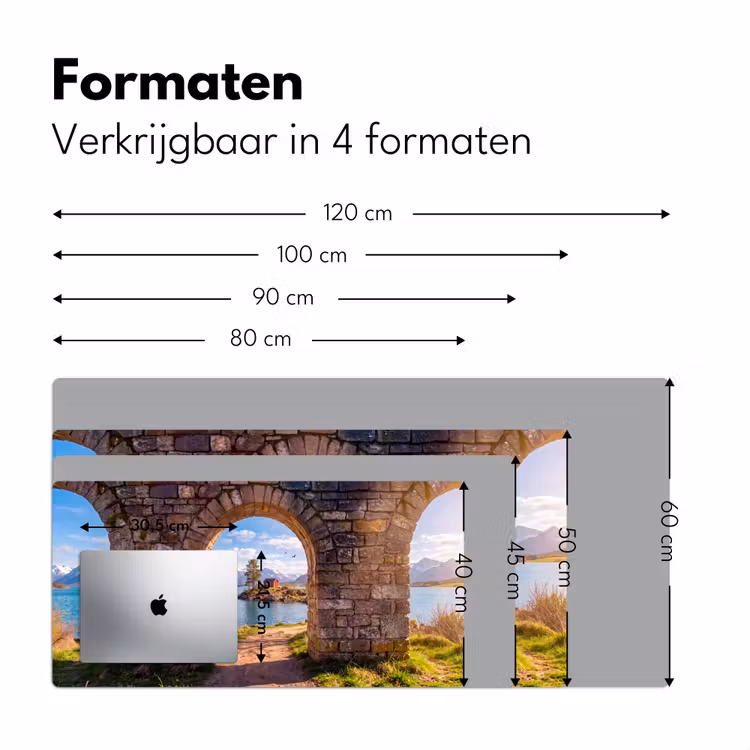 Bureau onderlegger - Huis - Meer - Bergen — 8