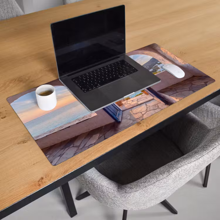 Bureau onderlegger - Open deur - Zee — 3
