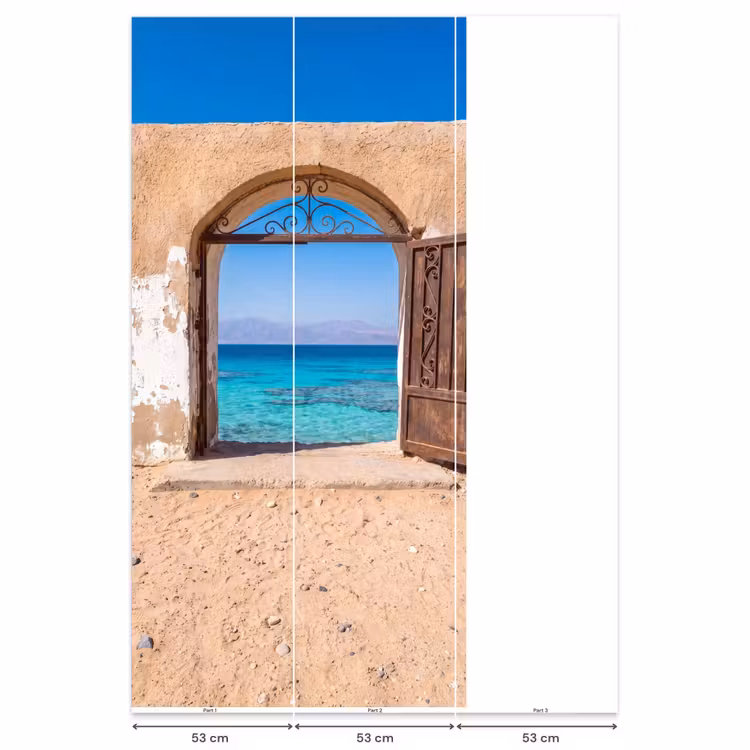 Behang - Poort - Zee - Natuur — 6