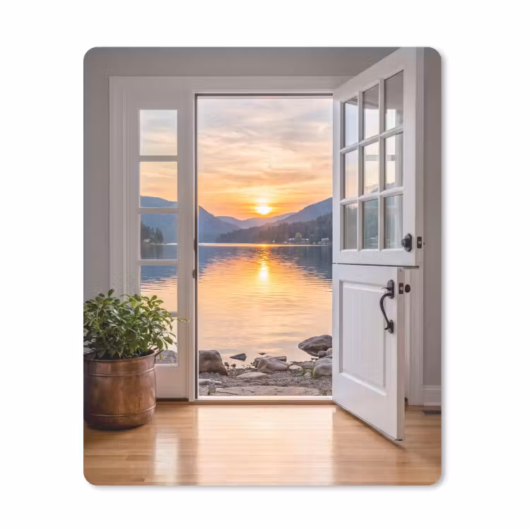 Muismat - Meer - Zonsondergang - Natuur — 1
