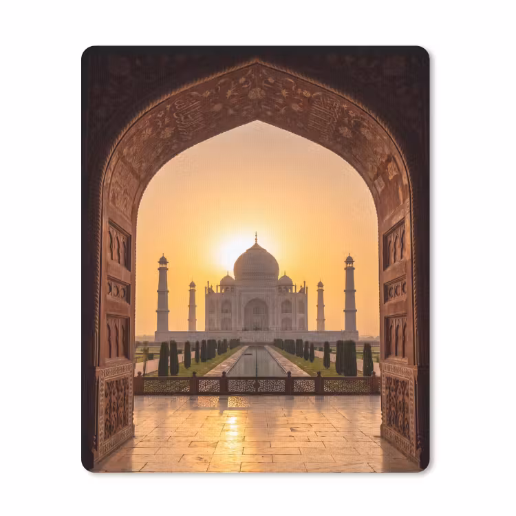 Muismat - Monument - Zonsondergang - Goud — 1