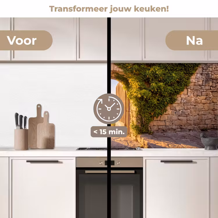 Keuken achterwand - Architectuur - Landschap - Zonlicht — 3