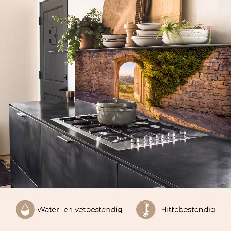 Keuken achterwand - Architectuur - Landschap - Zonlicht — 5