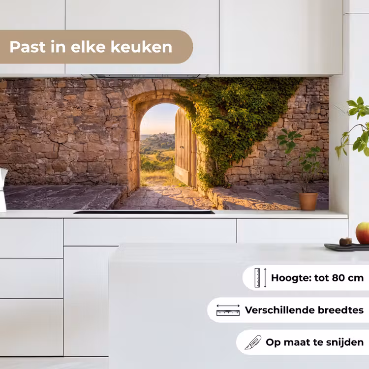 Keuken achterwand - Architectuur - Landschap - Zonlicht — 7