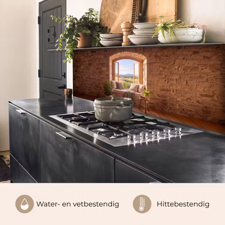Keuken achterwand - Vensterbank - Uitzicht - Natuur — 5