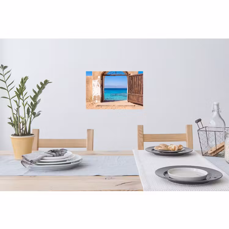 Muursticker - Poort - Zee - Natuur — 3