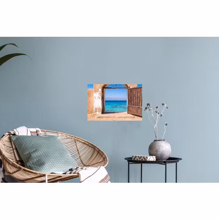 Muursticker - Poort - Zee - Natuur — 4