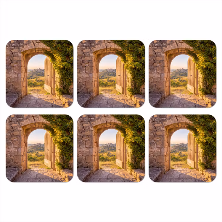 Onderzetter - Architectuur - Landschap - Zonlicht — 1