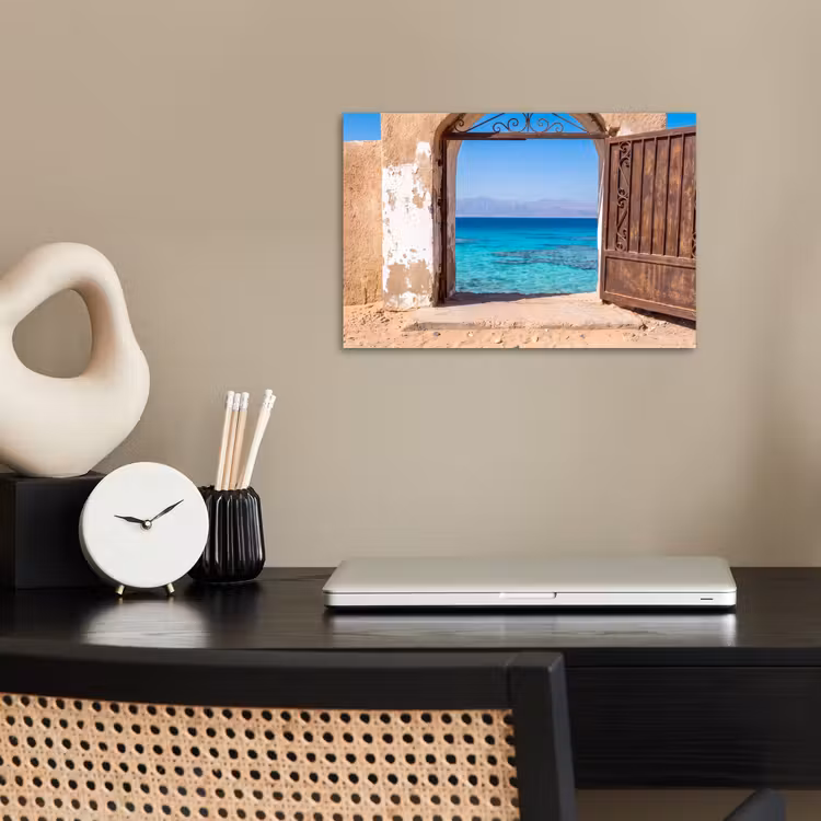 Poster - Poort - Zee - Natuur — 2