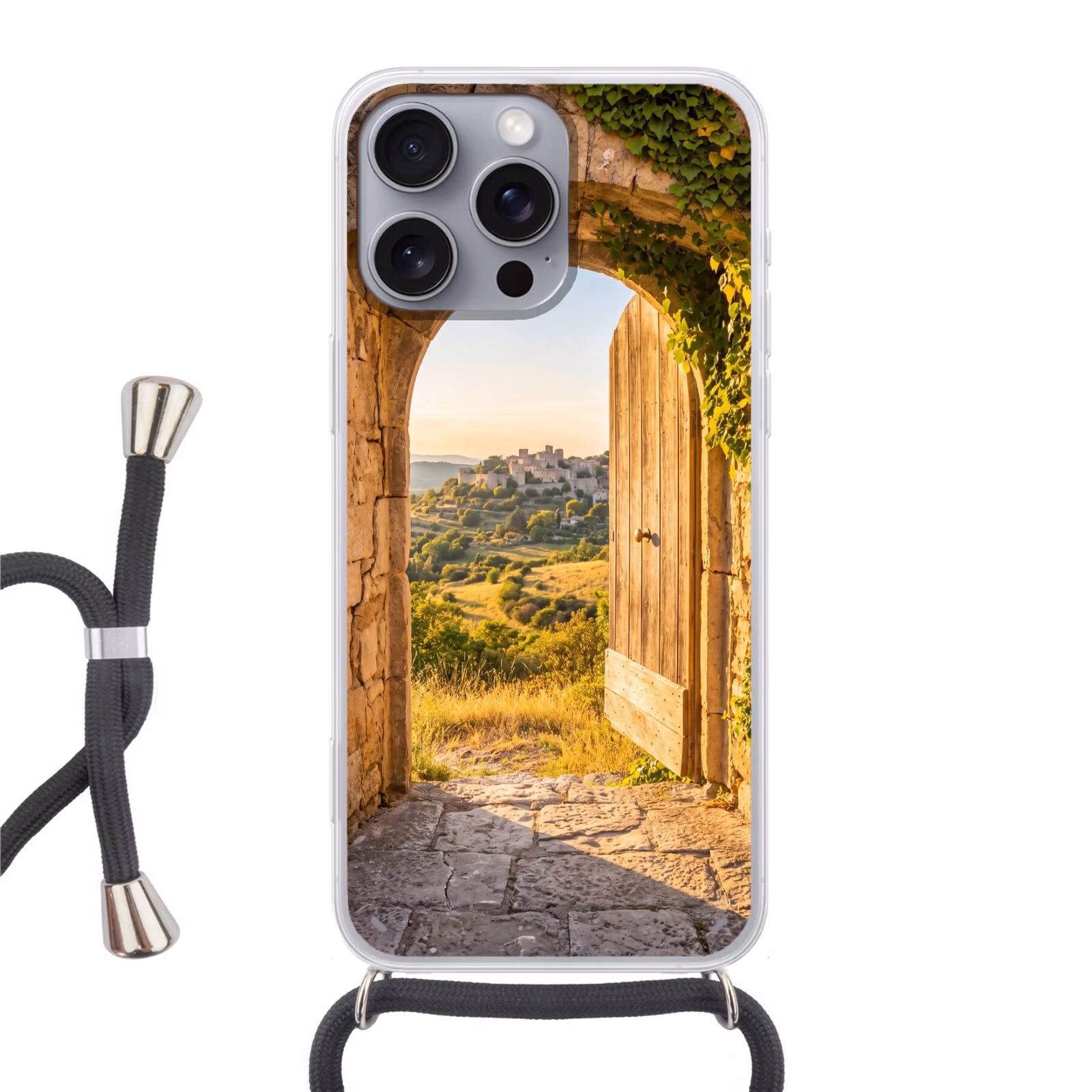 Telefoonhoesje met koord - Architectuur - Landschap - Zonlicht — 1