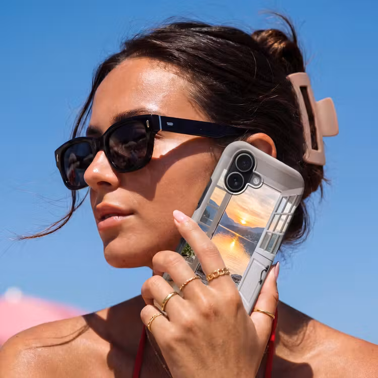 Telefoonhoesje Toughcase - Meer - Zonsondergang - Natuur — 6