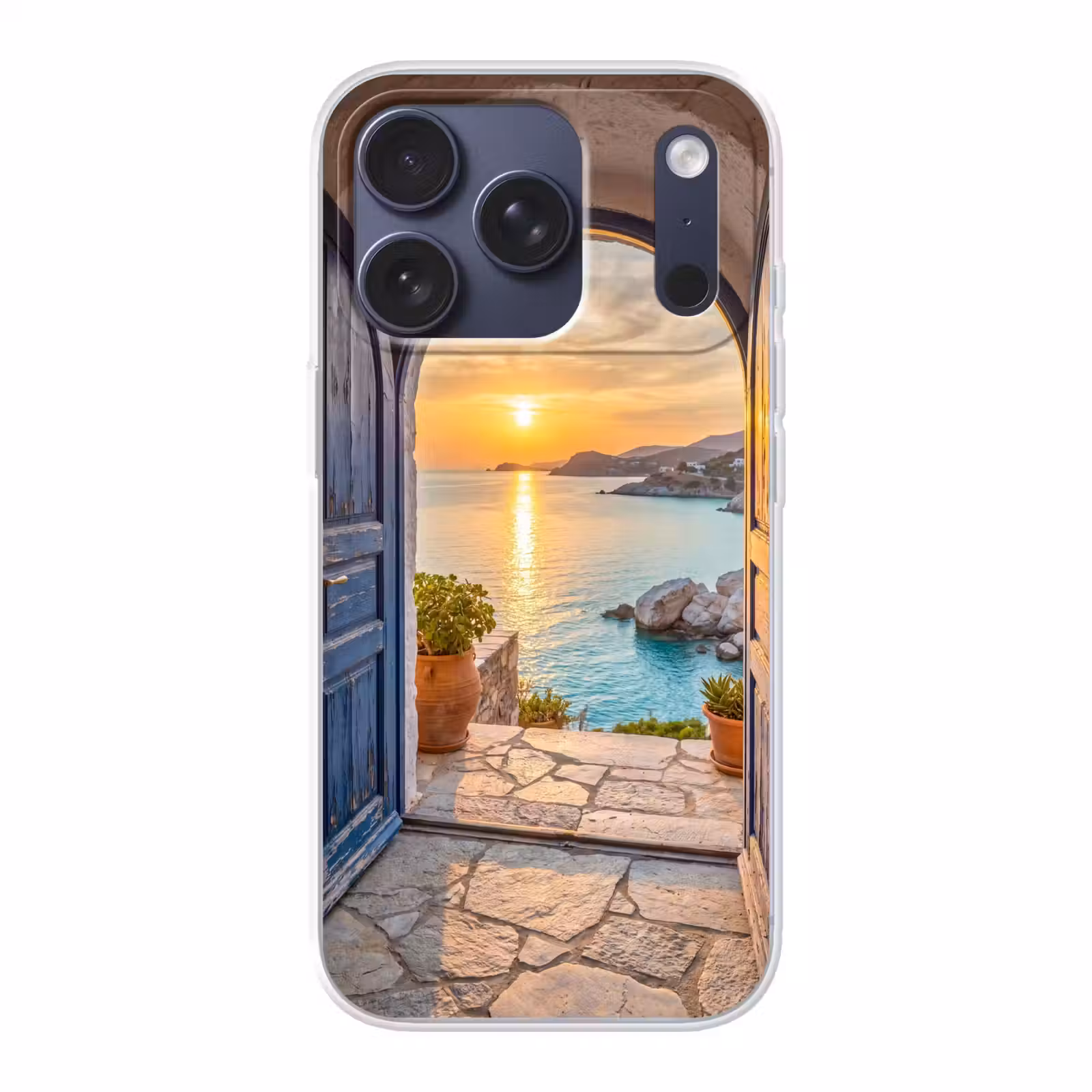 Telefoonhoesje - Open deur - Zee — 1