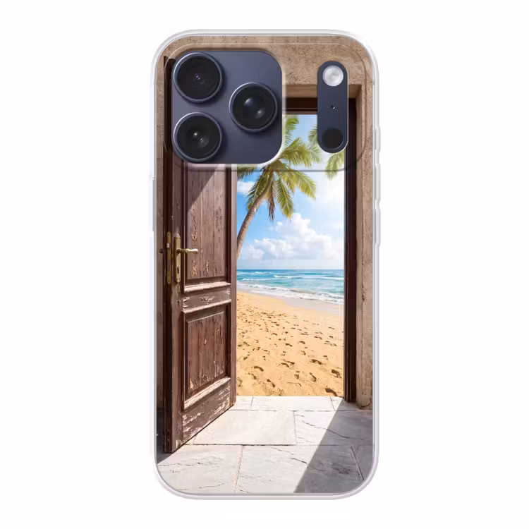 Telefoonhoesje - Deur - Zee - Zomer — 1
