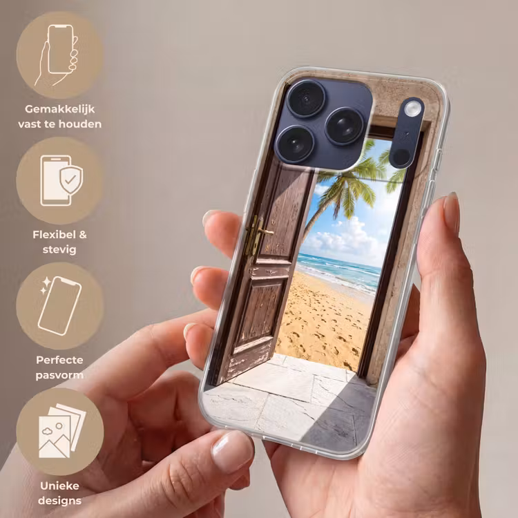 Telefoonhoesje - Deur - Zee - Zomer — 4