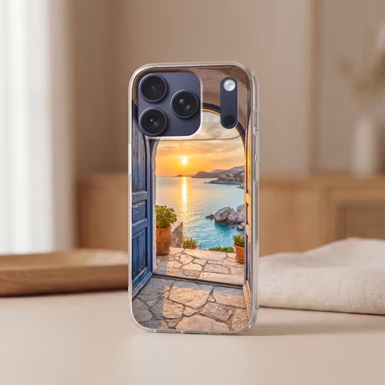 Telefoonhoesje - Open deur - Zee — 3