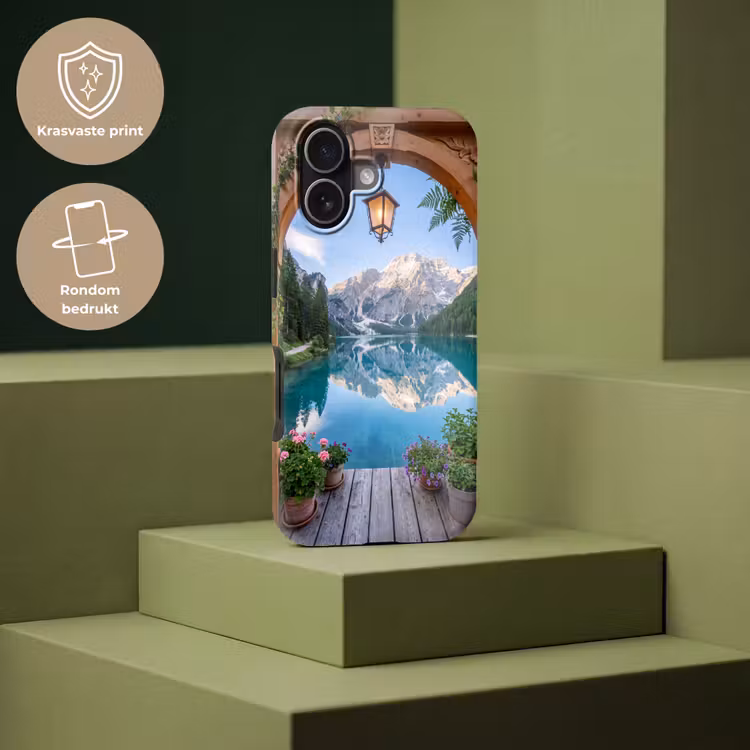Telefoonhoesje Toughcase - Meer - Bergen - Natuur — 7