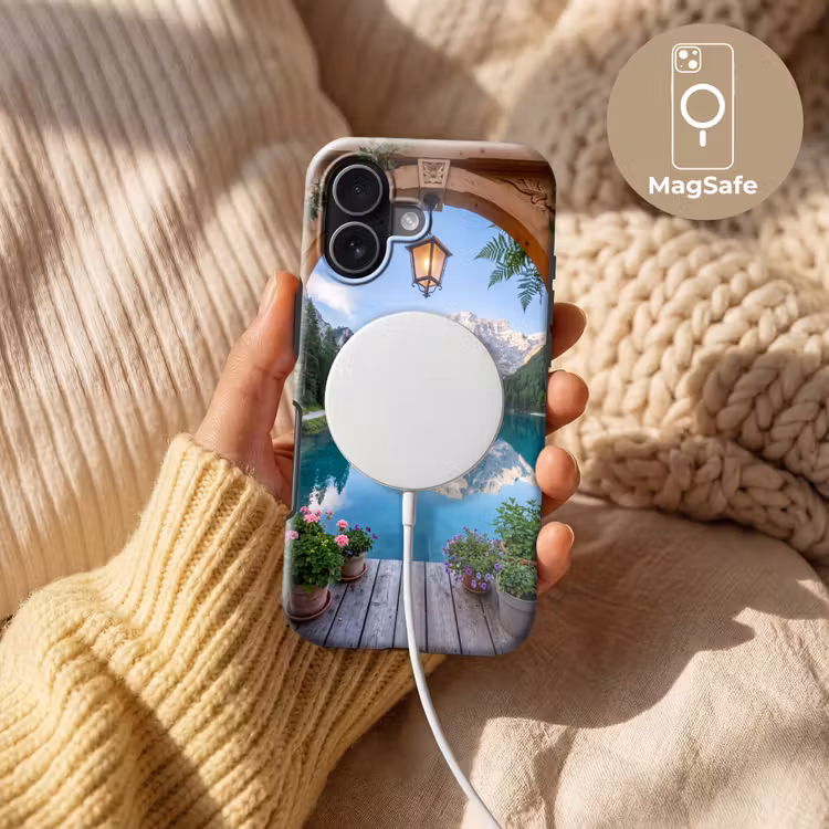 Telefoonhoesje Toughcase - Meer - Bergen - Natuur — 8