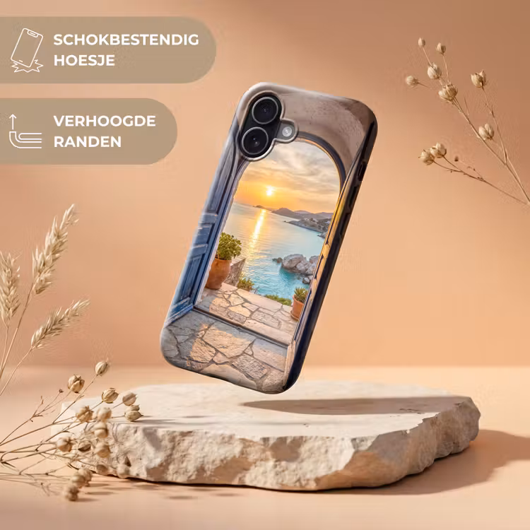 Telefoonhoesje Toughcase - Open deur - Zee — 5