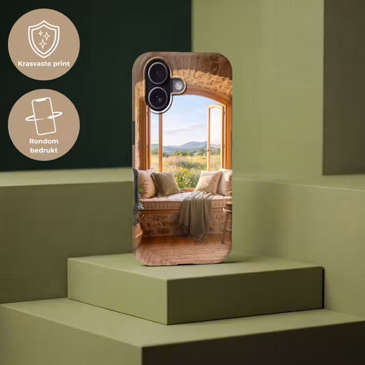 Telefoonhoesje Toughcase - Vensterbank - Uitzicht - Natuur — 7