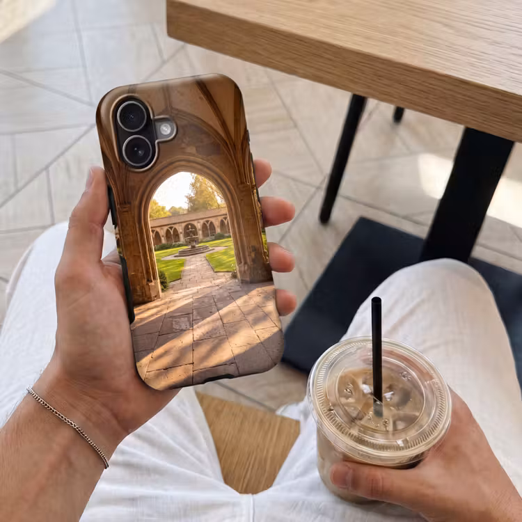 Telefoonhoesje Toughcase - Architectuur - Tuin - Fontein — 4