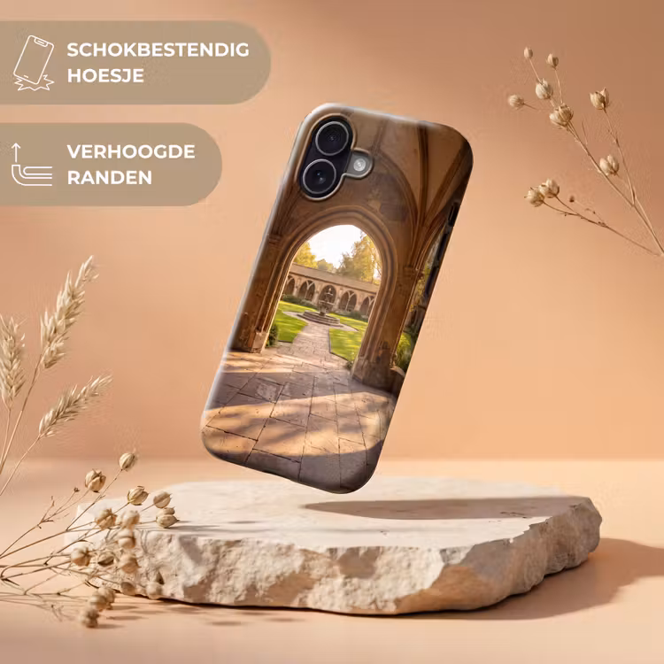 Telefoonhoesje Toughcase - Architectuur - Tuin - Fontein — 5
