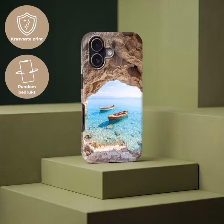 Telefoonhoesje Toughcase - Grot - Zee - Boten — 7