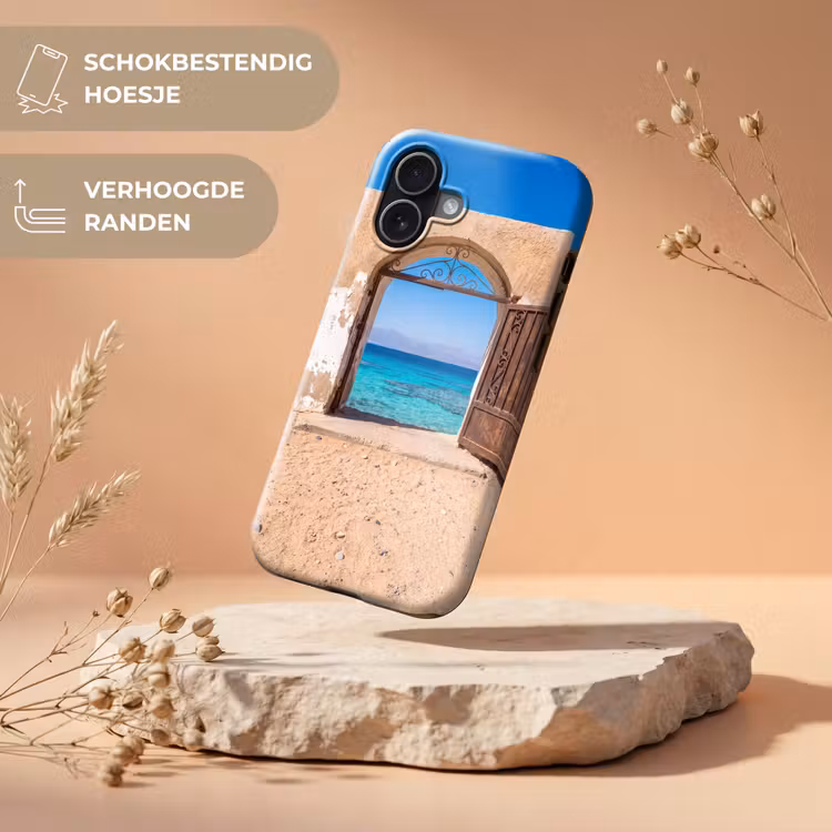 Telefoonhoesje Toughcase - Poort - Zee - Natuur — 5