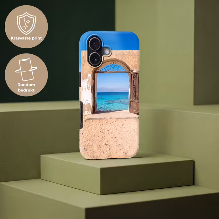 Telefoonhoesje Toughcase - Poort - Zee - Natuur — 7