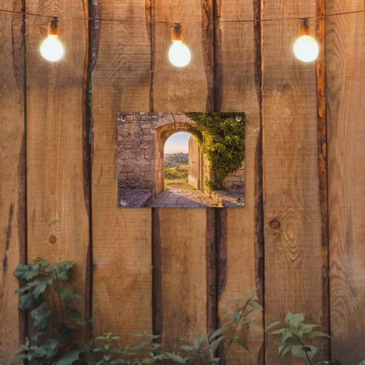Tuinposter - Architectuur - Landschap - Zonlicht — 2